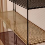 Tricolor String shelf in perforated metal