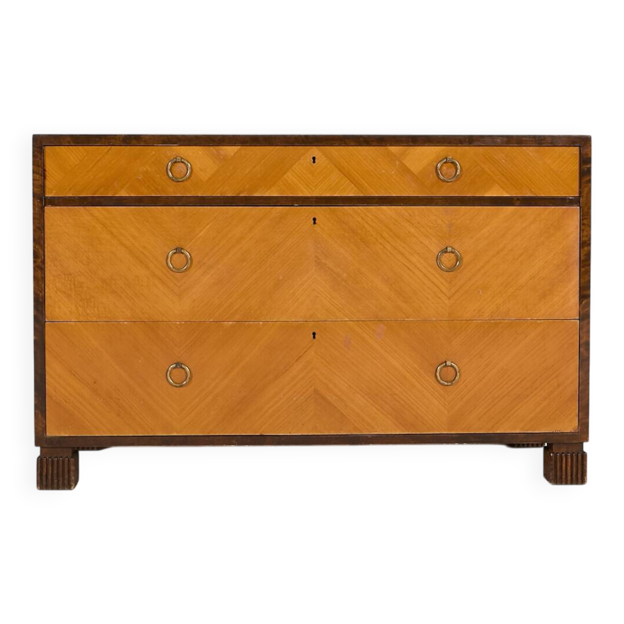 Scandinavian Modern chest of drawers from Axel Larsson for Bodafors, 1930’s