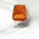 Suite de 4 fauteuils pivotants seventies