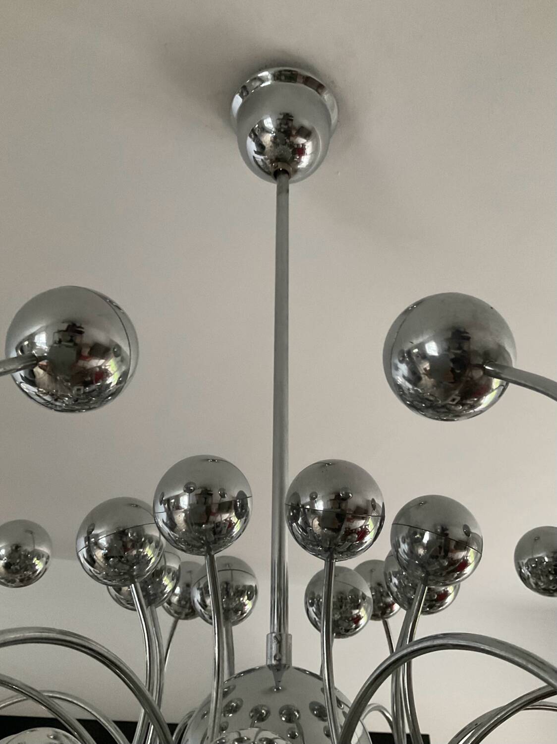 Vintage Sputnik chandelier from the 60s-70s