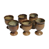 6 cups sandstone P.Digan La Borne pyrite