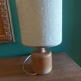 VINTAGE WOODEN TABLE LAMP