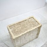 side table in travertine