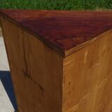 Louis XIII style corner cupboard