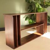 Low antique wooden storage unit