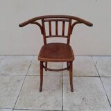 Armchair bistro chair emile cambier old 1900