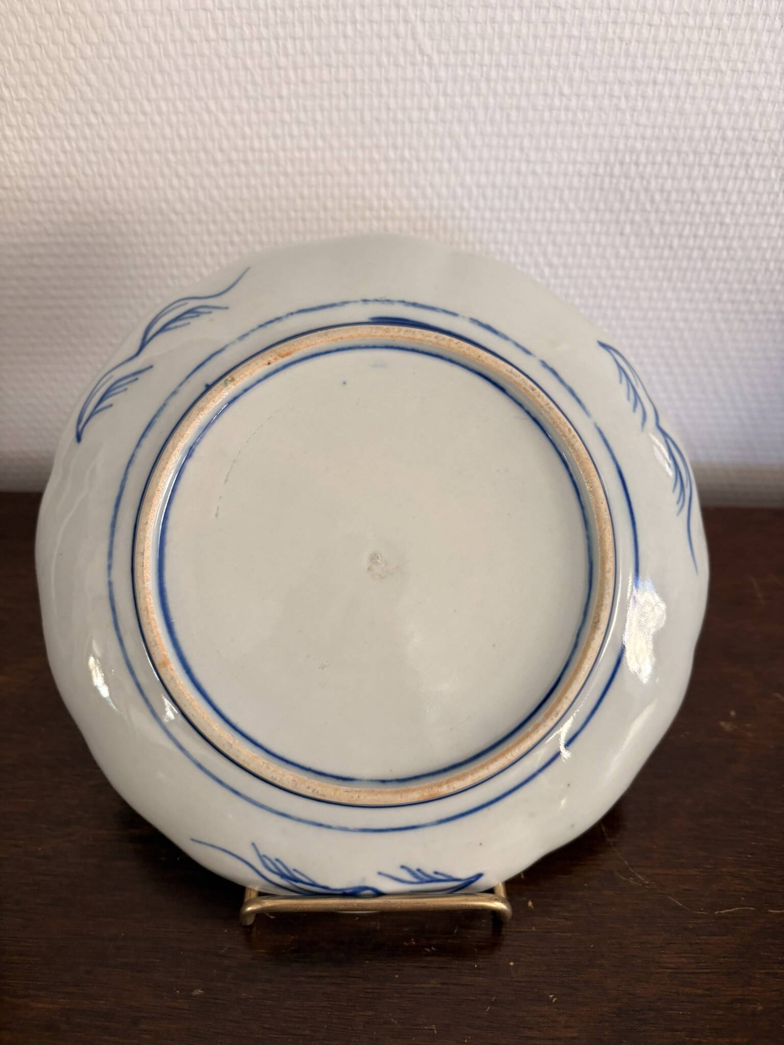 Antique Japanese Plate Arita Style Imari KO Imari Meiji Edo 19th Century