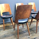 Set de 5 chaises Baumann Mondor
