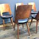 Set de 5 chaises Baumann Mondor