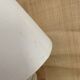 Stone lamp, fabric cable 2M, cotton shade