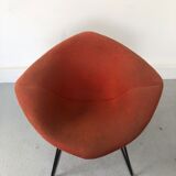 Vintage Diamond 421 Lounge Chair by Harry Bertoia for Knoll International
