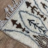 Handmade Moroccan Berber rug 254 X 144 CM