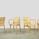 Vintage chairs by Joseph Hoffmann 1950s, Poland
