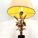 Vintage sheaf of wheat table lamp - 1960s