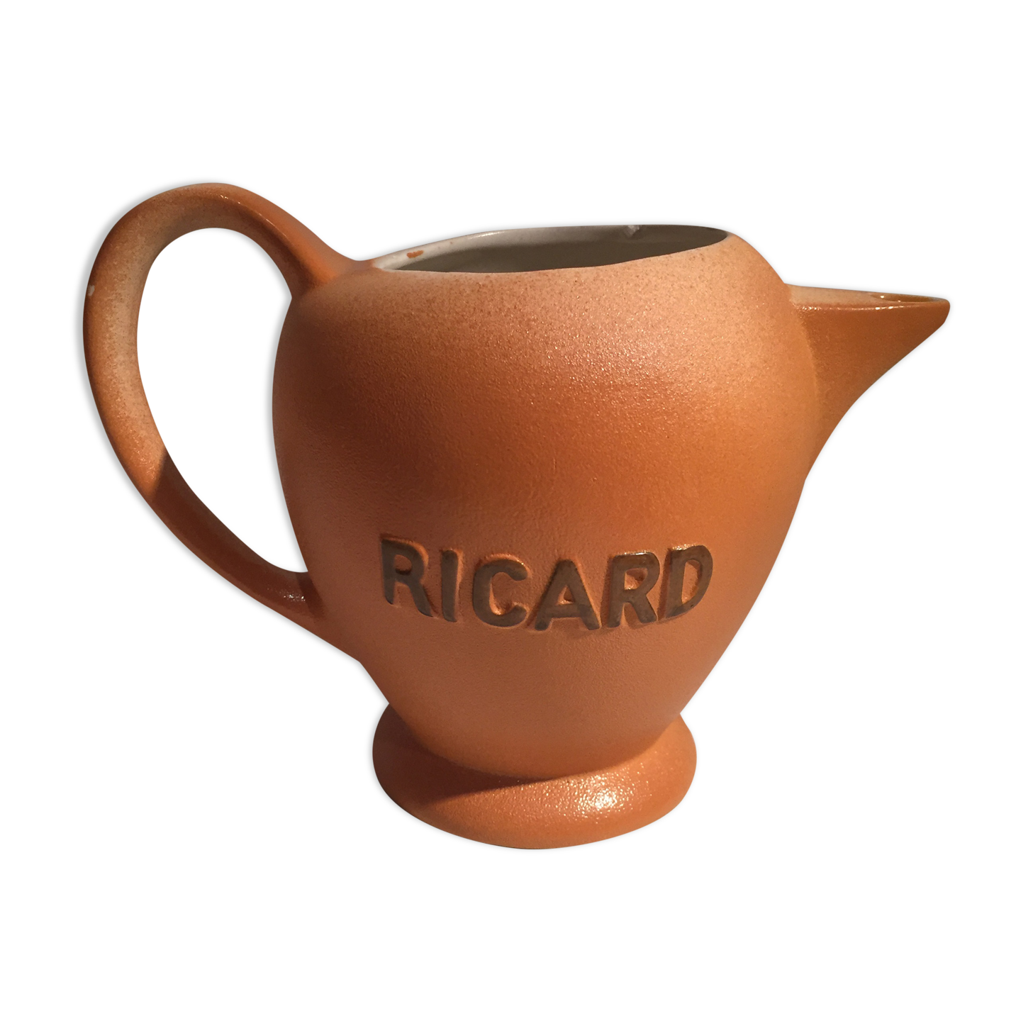 Round Ricard ceramic decanter 100cl
