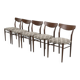Chaises vintage de Lübke, ensemble de 5