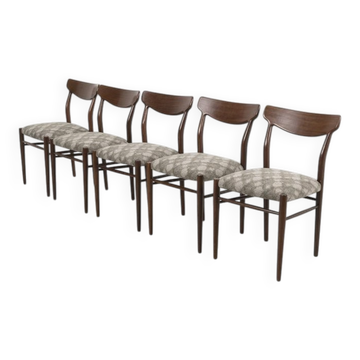 Vintage Chairs from Lübke, Set of 5