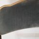 Lot de 4 chaises  pliantes - dossier et assise vert d'eau - structure métal doré -Chaisor