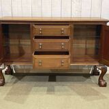 English enfilade from the early 20th century in mahogany.