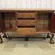 English enfilade from the early 20th century in mahogany.