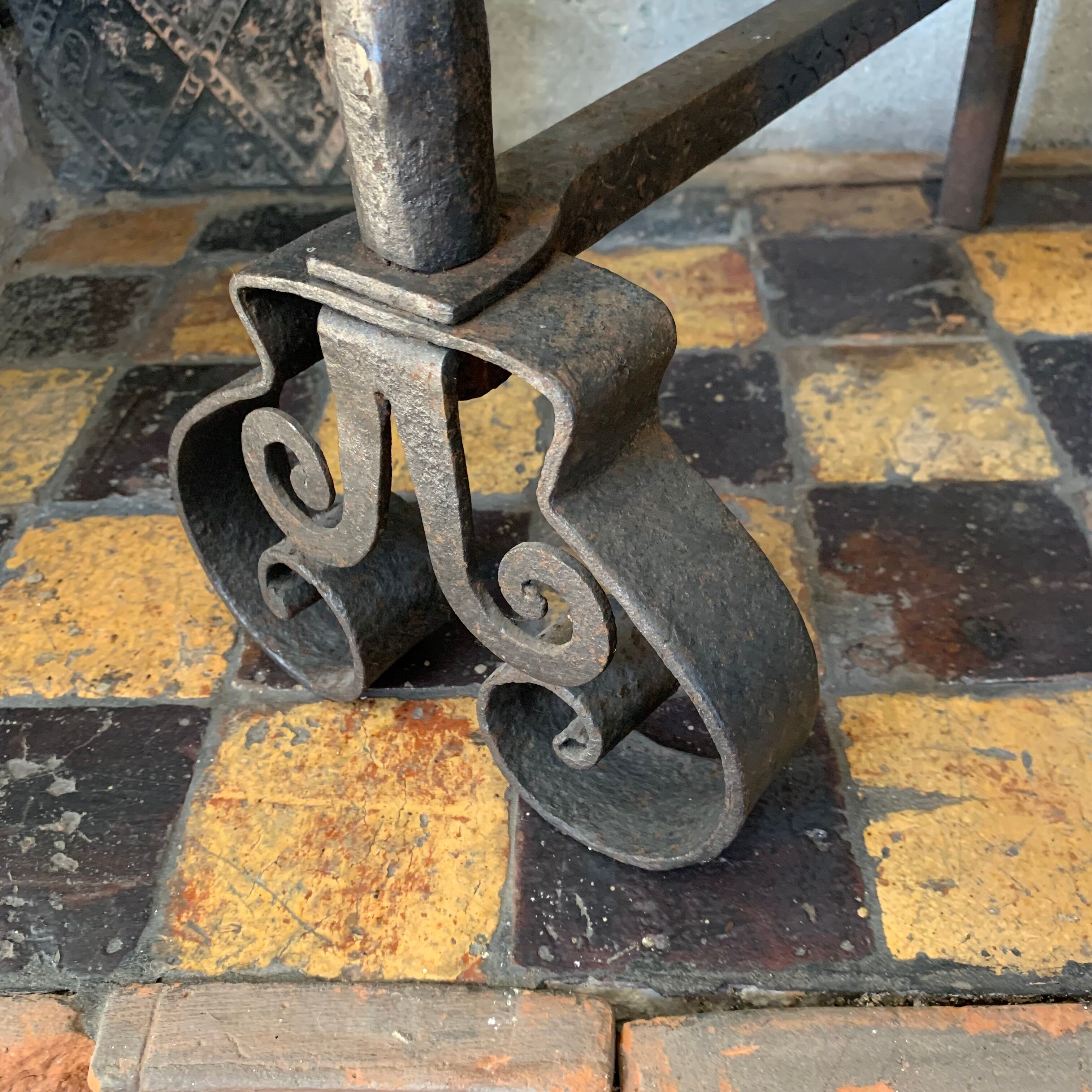 Pair of landiers XVIIIth