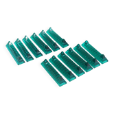 Set of 12 glass knife holders