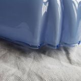 luminaire verre bleu