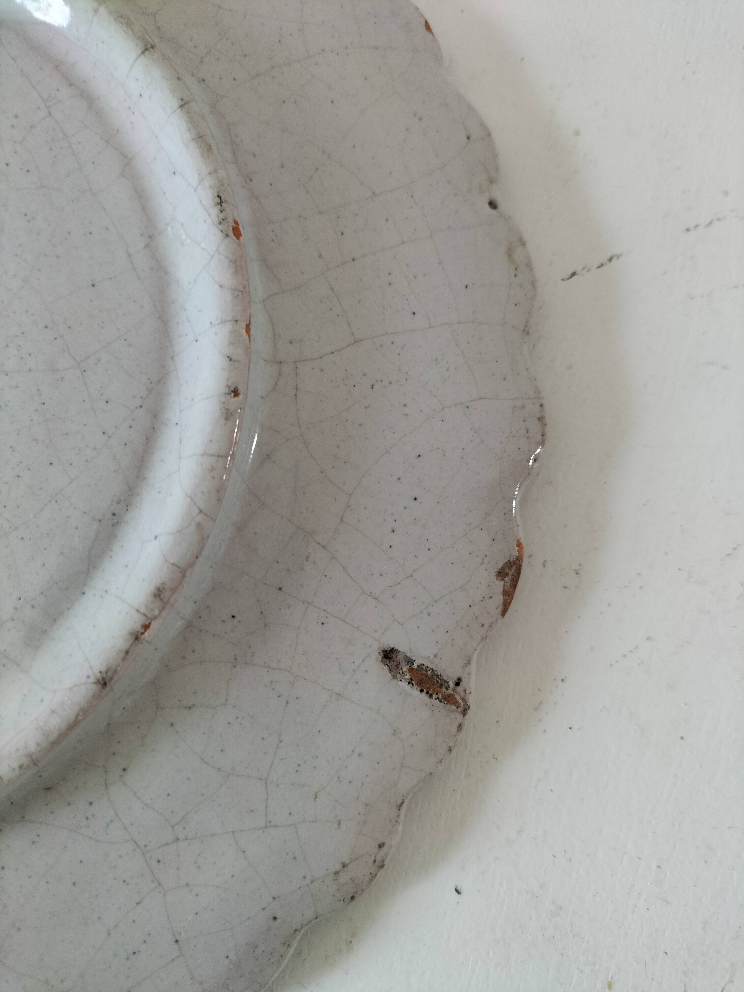 Covered cheese dish in Quimper earthenware – late 19th, early 20th century