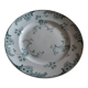 Round dish faience luneville keller and guerin model marie louise