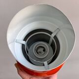 Mid century orange hanging lamp