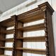 Bibliothèque de boiserie en chêne et sapin début XXème