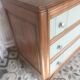 Commode pied moustache en chêne