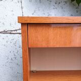 1960s spindle foot bedside table