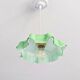 Vintage opaline pendant light