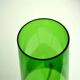 Pair of Brass & Green Glass Candleholders — Gunnar Ander for Ystad-Metall, Sweden, 1960s