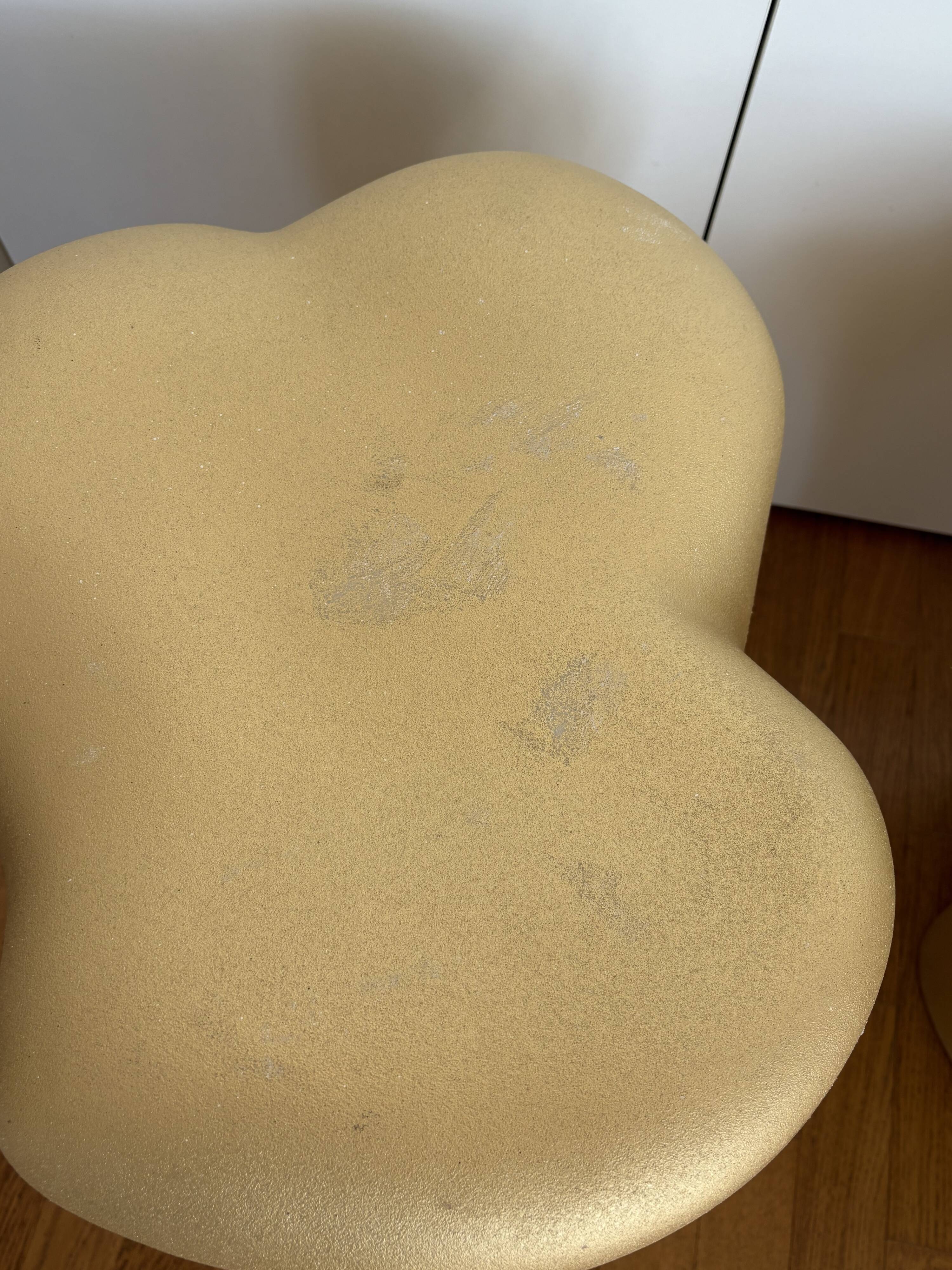 Gold “Tooth” stool – Philippe Starck for XO (Italy, 2002)