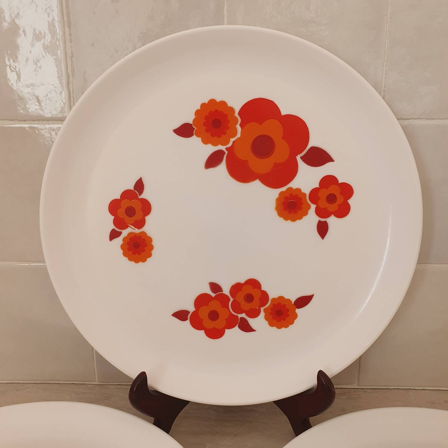 3 flat plates Lotus by Arcopal