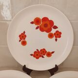 3 flat plates Lotus by Arcopal