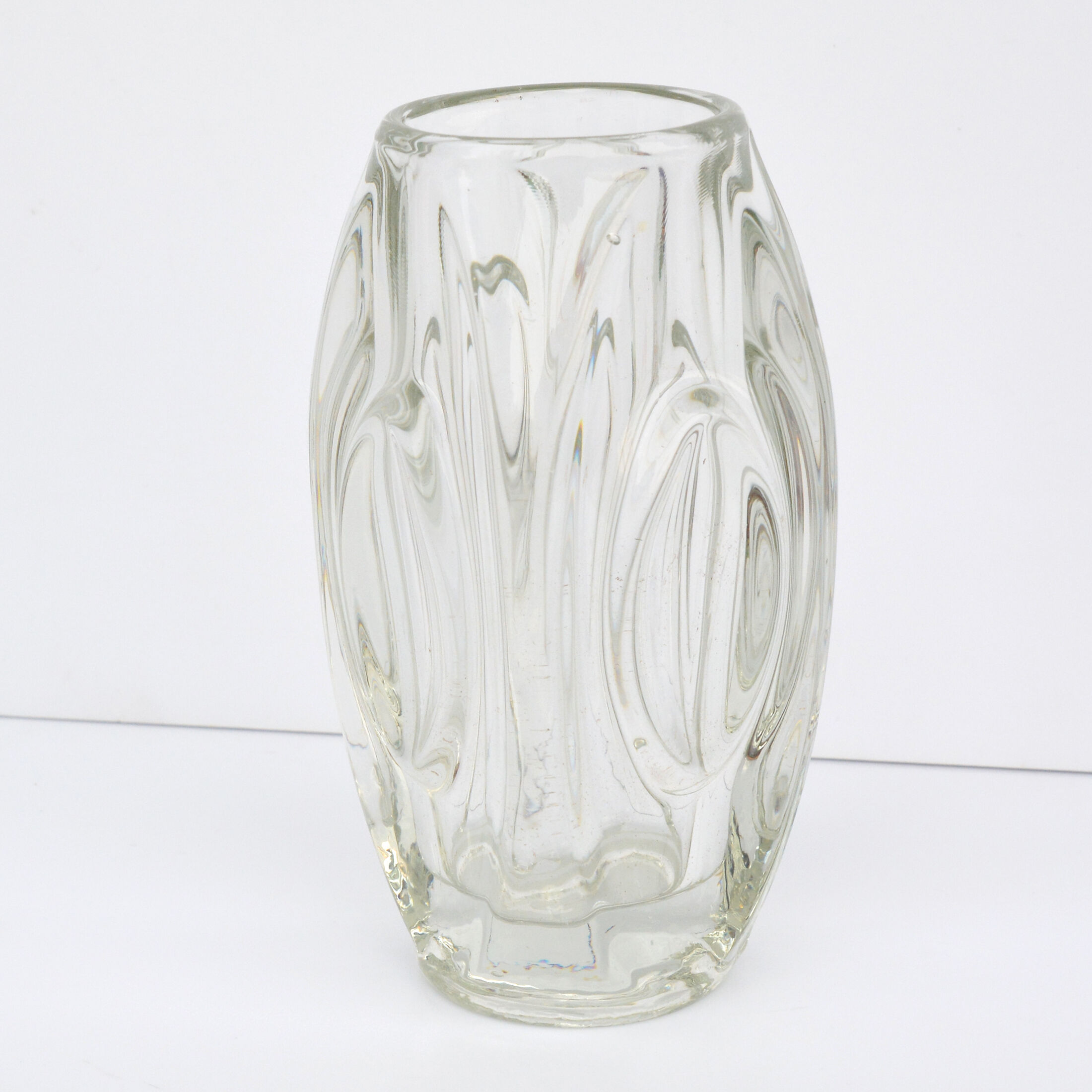 Vase, designed by R. Schrötter, Sklo Union Rosice, Czechoslovakia, 1950s