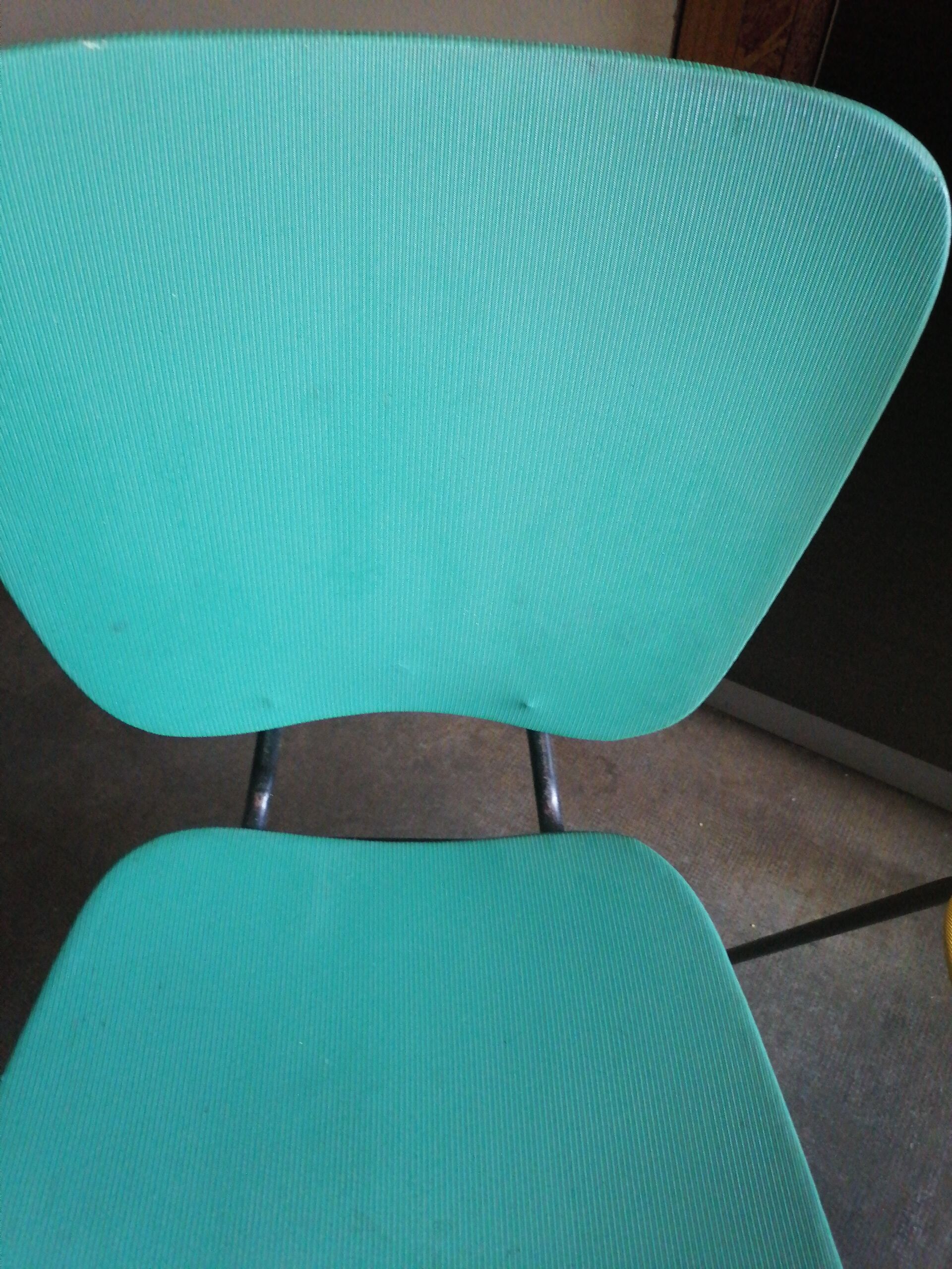 Set of 2 1950 60 skai chairs