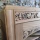 Meuble vitrine vaisselier art déco bois