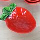 6 coupelles à fraises en céramique