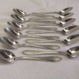 Small silver metal spoons RENEKA filet cutlery service goldsmithing