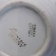 Limoges porcelain ashtray pattern orange flower diam 10.5 cm