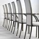 Set of 6 chairs from the 70s-80s by BC Design