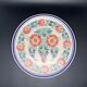 Serving dish and ceramic presentation of Quimper floral motif