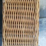Rectangular wicker basket