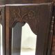 Mirror with its flowered doors 90x111cm