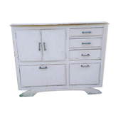Vintage white skated buffet