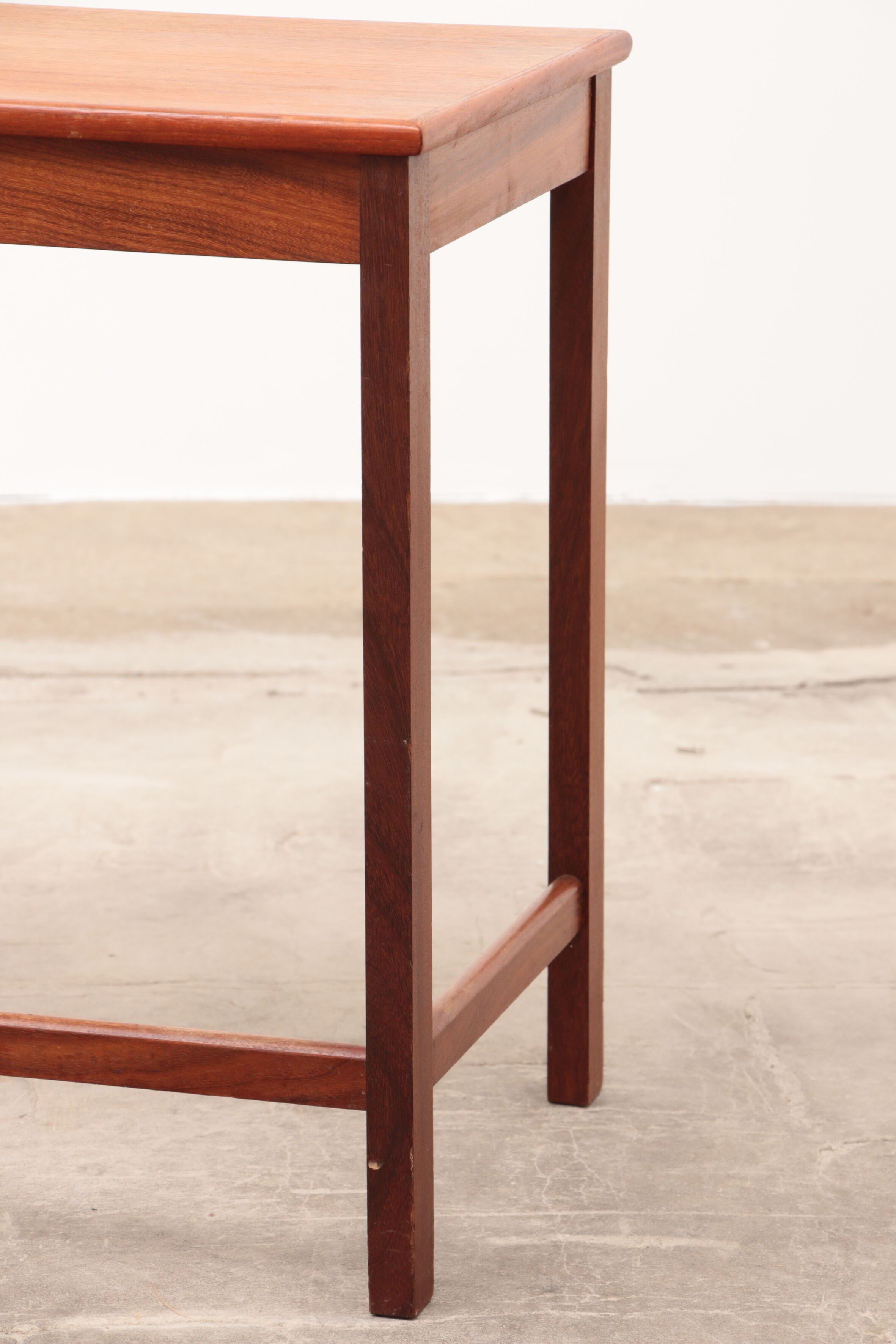 Teak wood bedside table or side table, 1960s